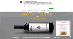 Desktop Screenshot of bodegascasaprimicia.com