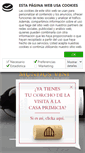 Mobile Screenshot of bodegascasaprimicia.com